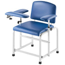 VEVOR asins paraugu ņemšanas krēsls, medicīniskais flebotomijas krēsls ar regulējamiem roku balstiem un nolokāmu roku balstu, nestspēja līdz 181 kg, mīksts PVC ādas sēdeklis slimnīcām, laboratorijām un klīnikām