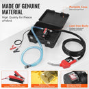 VEVOR degvielas pārsūknēšanas sūknis 12 V DC, 38 L/min, 186 W, portatīvs dīzeļdegvielas sūknis ar automātisku izslēgšanās pistoli, ar ieplūdes un izplūdes šļūteni dīzelim, petrolejai un transformatoru eļļai