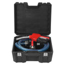 VEVOR degvielas pārsūknēšanas sūknis 12 V DC, 38 L/min, 186 W, portatīvs dīzeļdegvielas sūknis ar automātisku izslēgšanās pistoli, ar ieplūdes un izplūdes šļūteni dīzelim, petrolejai un transformatoru eļļai