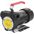 VEVOR degvielas pārsūknēšanas sūknis 12 V DC, 38 L/min, 186 W, portatīvs dīzeļdegvielas sūknis ar automātisku izslēgšanās pistoli, ar ieplūdes un izplūdes šļūteni dīzelim, petrolejai un transformatoru eļļai