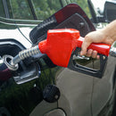 VEVOR degvielas šļūtenes spole 25,4 mm × 15,24 m ar automātisku degvielas pistoli, izvelkama dīzeļdegvielas šļūtene no NBR gumijas, oglekļa tērauda konstrukcija, darba spiediens 20,68 bar, piemērota lidaparātiem, kuģiem, transportlīdzekļiem un cisternām