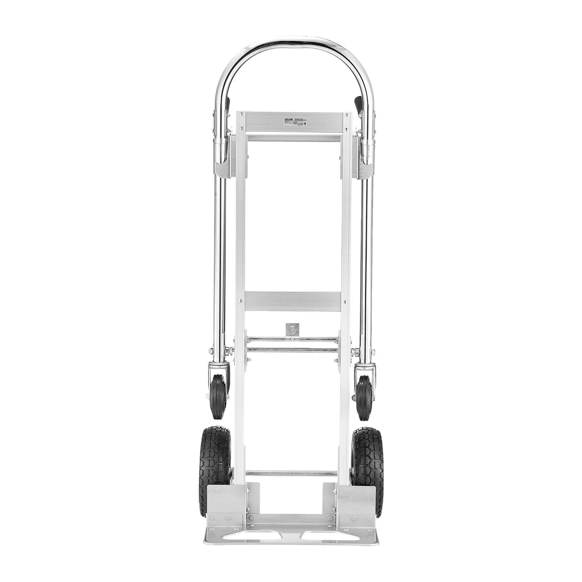 VEVOR 2 vienā rokas ratiņi, kravnesība 453,6 kg, pārveidojami ratiņi ar neslīdošu rokturi un riteņiem, pārvietošanai mājās, birojā, noliktavā un veikalā - ZEMLETES.LV