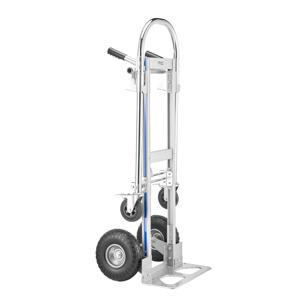 VEVOR 2 vienā rokas ratiņi, kravnesība 453,6 kg, pārveidojami ratiņi ar neslīdošu rokturi un riteņiem, pārvietošanai mājās, birojā, noliktavā un veikalā - ZEMLETES.LV