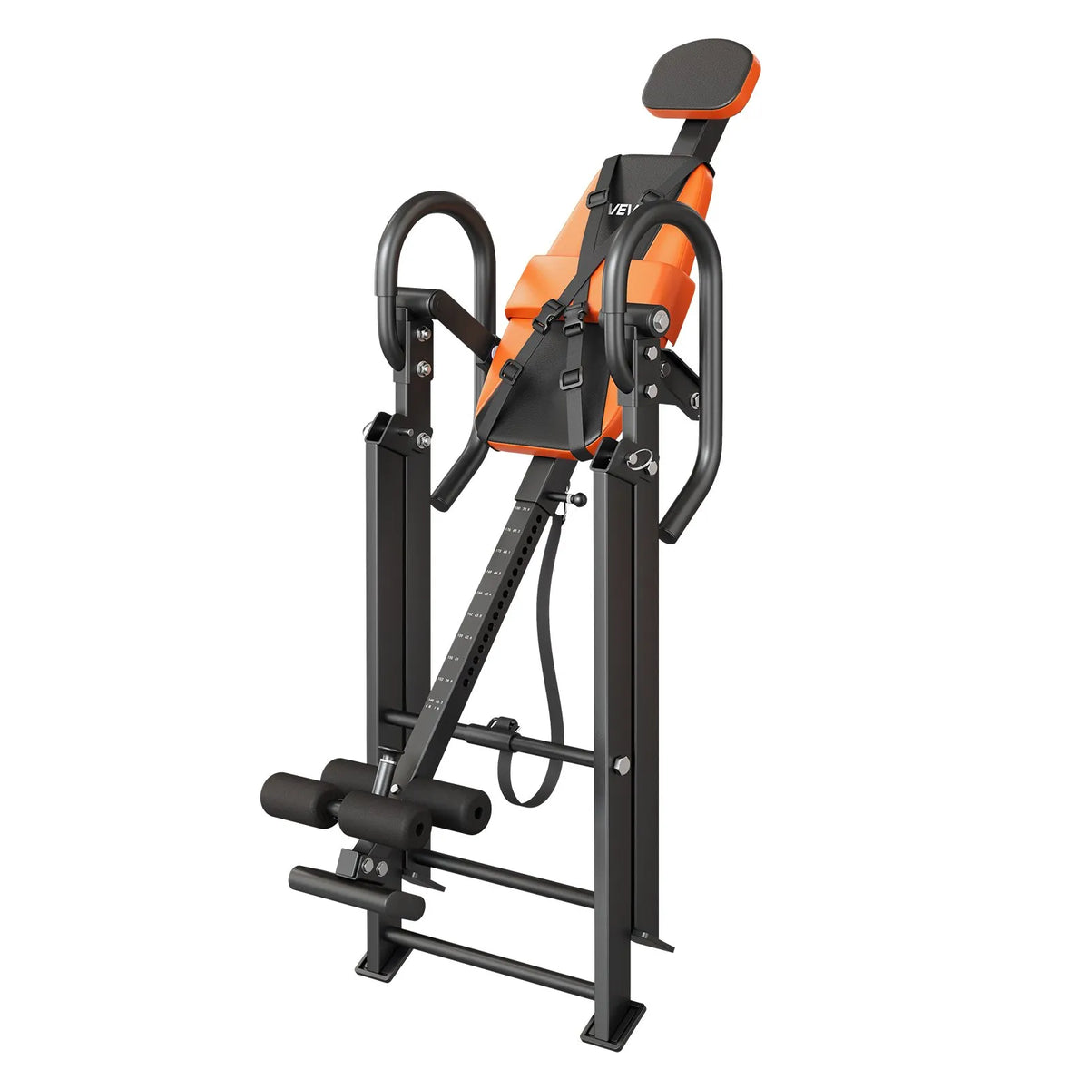 VEVOR Foldable Inversion Table QD002A with Roller Lock, Adjustable Angle and Height, up to 136 kg
