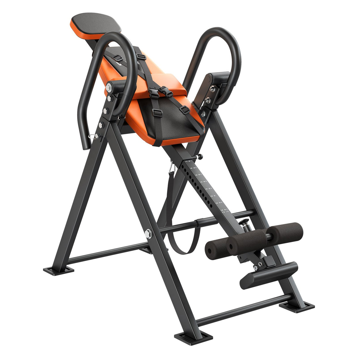 VEVOR Foldable Inversion Table QD002A with Roller Lock, Adjustable Angle and Height, up to 136 kg