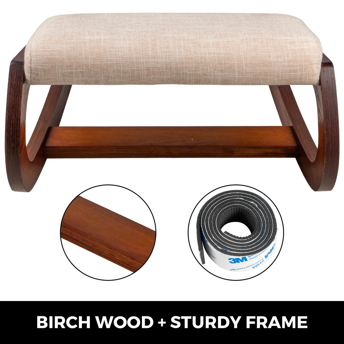 VEVOR Ergonomic Kneeling Chair with Hip Cushion, 99.8 kg