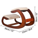 VEVOR ergonomiskais ceļgalu krēsls ar 99,8 kg kravnesību, ceļgalu stājas krēsls ar gurnu spilvenu, ergonomisks krēsls pareizas stājas veicināšanai mājas birojam un darbam pie datora