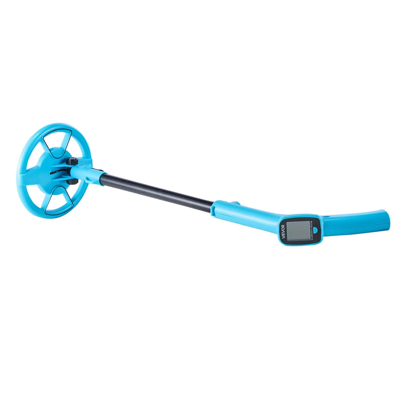 VEVOR metāla detektors ar 101,6 mm displeju, viegls, ar LCD ekrānu un 152,4 mm IP68 ūdensizturīgu meklēšanas spoli, regulējams 650–930 mm, piemērots zelta meklēšanai