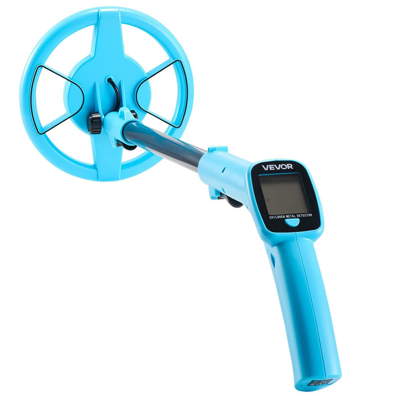 VEVOR metāla detektors ar 101,6 mm displeju, viegls, ar LCD ekrānu un 152,4 mm IP68 ūdensizturīgu meklēšanas spoli, regulējams 650–930 mm, piemērots zelta meklēšanai