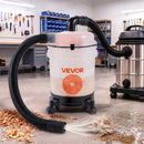 VEVOR ciklona putekļu separators ar 19 l tvertni, 50,8–63,5 mm savienojumi, 90 cm šļūtene, leņķa adapteris un pārvietojami riteņi