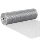 VEVOR karsti cinkots metāla siets, 12,7 mm, 610 mm × 15,24 m, 19 gauge stieple, metināts režģis vistu žogiem, būriem un dārza aizsardzībai