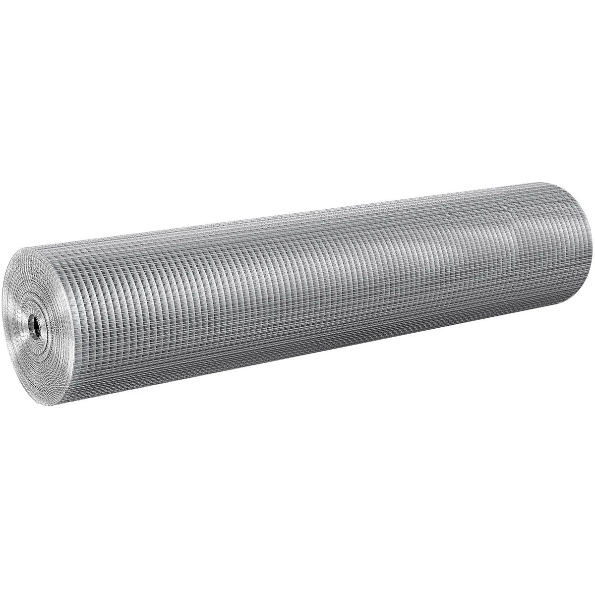 VEVOR karsti cinkots metāla siets, 12,7 mm, 1,22 × 30,48 m, 19 gauge, metināts stiepļu režģis vistu žogiem, būriem un dārza aizsardzībai