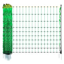 VEVOR elektriskais tīkla žogs, 1,27 m x 50 m, pārvietojams sieta žogs ar stabiem un mietiņiem kazām, aitām, briežiem, cūkām un suņiem, piemērots pagalmiem, dārziem un saimniecībām - ZEMLETES.LV