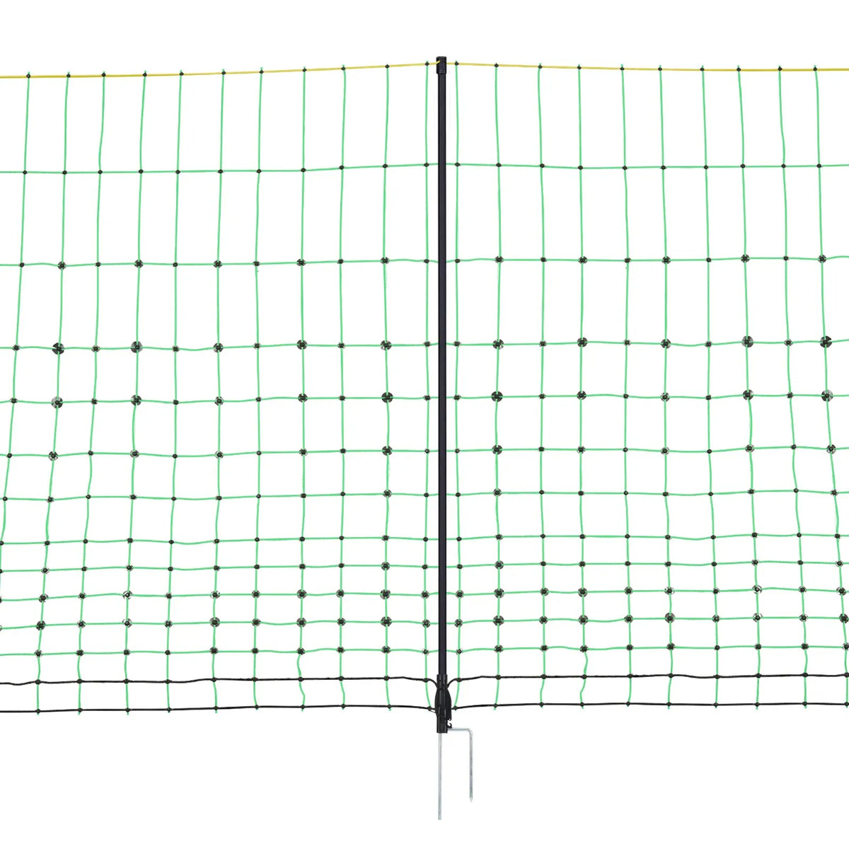 VEVOR elektriskais tīkla žogs, 1,27 m x 50 m, pārvietojams sieta žogs ar stabiem un mietiņiem kazām, aitām, briežiem, cūkām un suņiem, piemērots pagalmiem, dārziem un saimniecībām - ZEMLETES.LV