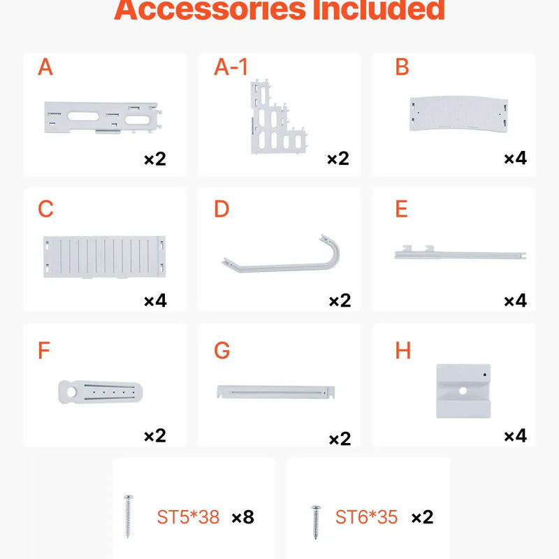 VEVOR baseina kāpnes ar 4 pakāpieniem un dubultām margām, pastiprināti neslīdoši pakāpieni, maksimālā slodze 181 kg, piemērotas 122–137 cm dziļiem iebūvētiem un virszemes baseiniem ar jebkura veida klāja segumu, pelēkā krāsā