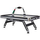 VEVOR ar gaisu darbināms hokeja galds ar LED apgaismojumu, iekštelpu sporta hokeja spēle bērniem un pieaugušajiem ar 2 ripām, 2 stūmējiem un elektronisku punktu skaitīšanas sistēmu, arkādes spēļu komplekts spēļu istabai un mājai