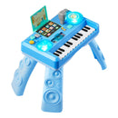 VEVOR Bērnu DJ rotaļu galds 1–3 gadiem ar 133 skaņām, ierakstīšanas funkciju un LED DJ pulti, muzikāla aktivitāšu rotaļlieta bērniem no 6 mēnešiem, dzimšanas dienas dāvana