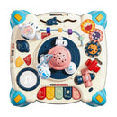 VEVOR Bērnu kosmosa tematikas muzikālais aktivitāšu galds ar zvaigžņu projektoru un vairāk nekā 60 skaņām, mācību rotaļu galds bērniem no 6 mēnešiem, piemērots 1–3 gadiem