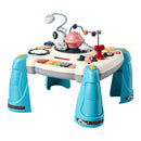 VEVOR Bērnu kosmosa tematikas muzikālais aktivitāšu galds ar zvaigžņu projektoru un vairāk nekā 60 skaņām, mācību rotaļu galds bērniem no 6 mēnešiem, piemērots 1–3 gadiem