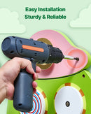 VEVOR Montessori sensoro aktivitāšu sienas paneļu komplekts, 12 aktivitātes, interaktīvs mācību centrs bērniem no 3 līdz 12 gadiem, piemērots rotaļu istabai, bērnistabai un klasei