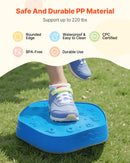 VEVOR līdzsvara pakāpienu akmeņi bērniem, 5 gab., slodze līdz 100 kg, neslīdoši sensorie līdzsvara elementi šķēršļu trasei, koordinācijas rotaļlieta iekštelpām un āra spēlēm bērniem no 3–8+ gadiem