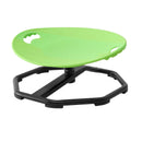 VEVOR bērnu sensorais grozāmais krēsls ar noapaļotu sēdekli, 360° rotācija, 50 kg slodze, 43 × 35,5 cm, zaļš, bērniem no 2 līdz 6 gadiem