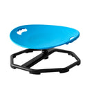 VEVOR bērnu sensorais grozāmais krēsls ar noapaļotu sēdekli, 360° rotācija, 50 kg slodze, 43 × 35,5 cm, zils, bērniem no 2 līdz 6 gadiem
