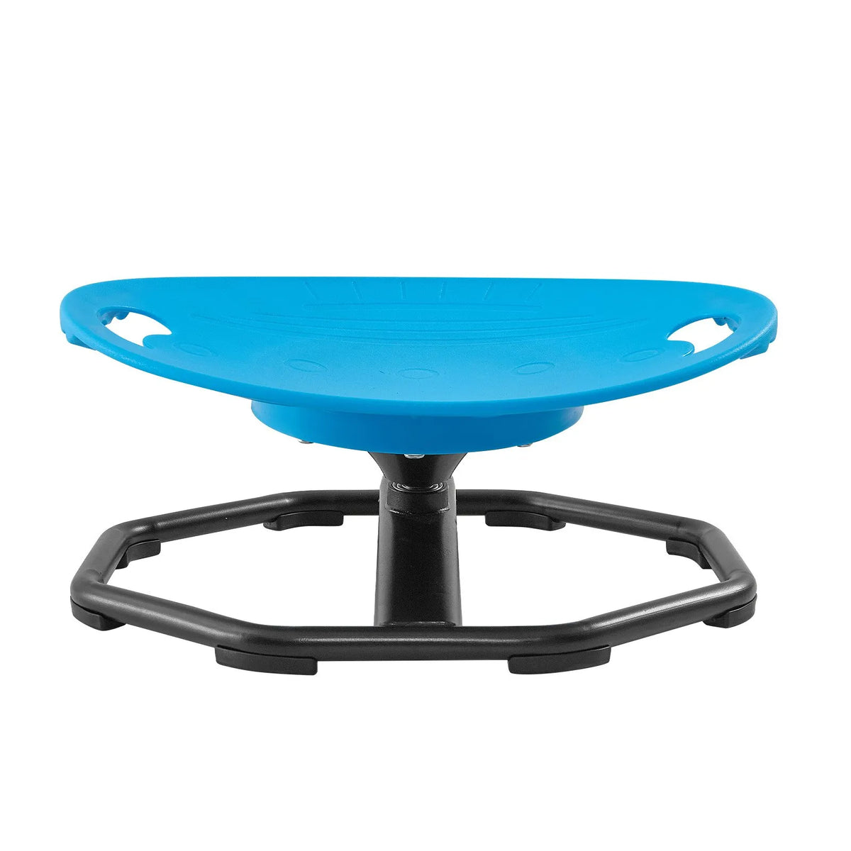 VEVOR bērnu sensorais grozāmais krēsls ar noapaļotu sēdekli, 360° rotācija, 50 kg slodze, 43 × 35,5 cm, zils, bērniem no 2 līdz 6 gadiem