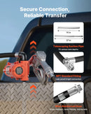 VEVOR degvielas pārsūknēšanas sūknis 12 V DC 57 l/min sprādziendrošs ar manuālu pistoli, izplūdes šļūteni un barošanas kabeli benzīnam, dīzeļdegvielai un petrolejai