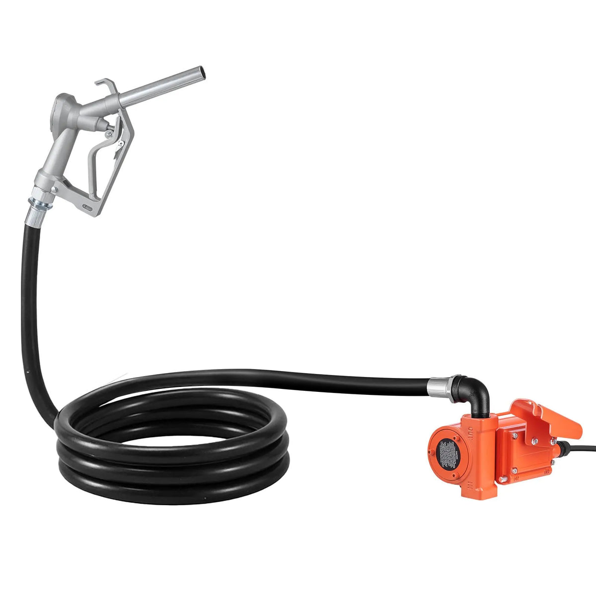 VEVOR degvielas pārsūknēšanas sūknis 12 V DC 57 l/min sprādziendrošs ar manuālu pistoli, izplūdes šļūteni un barošanas kabeli benzīnam, dīzeļdegvielai un petrolejai - ZEMLETES.LV
