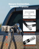 VEVOR degvielas pārsūknēšanas sūknis 12 V DC 57 l/min 1/3 ZS sprādziendrošs ar manuālu pistoli un izplūdes šļūteni benzīnam, dīzeļdegvielai un petrolejai