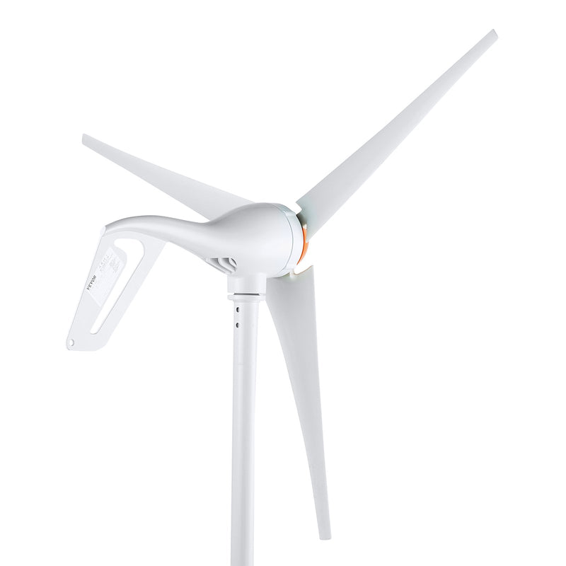 VEVOR 500 W vēja turbīnas ģenerators, 12 V vēja enerģijas ģenerators, 3 lāpstiņu vēja turbīnas komplekts ar anemometru, MPPT kontrolieri un regulējamu vēja virzienu, piemērots mājai, saimniecībai, kemperim un laivai