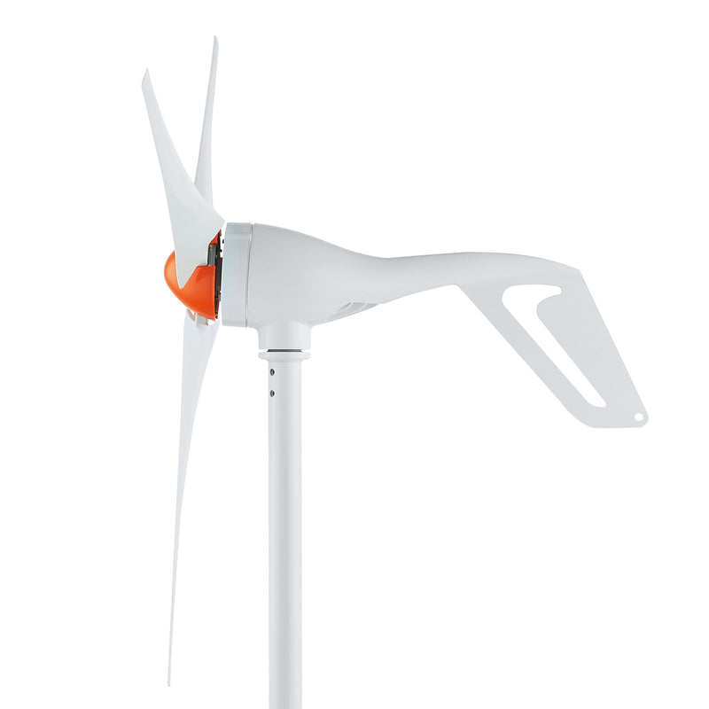 VEVOR 500 W vēja turbīnas ģenerators, 12 V vēja enerģijas ģenerators, 3 lāpstiņu vēja turbīnas komplekts ar anemometru, MPPT kontrolieri un regulējamu vēja virzienu, piemērots mājai, saimniecībai, kemperim un laivai