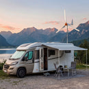 VEVOR 1500 W 24 V vēja turbīnas ģenerators, 3 lāpstiņu vēja turbīnas komplekts ar vēja/saules hibrīda kontrolieri, efektīvs 3 fāžu maiņstrāvas pastāvīgo magnētu vēja enerģijas ģenerators kemperiem, laivām, mājai un saimniecībai, tornis/masts nav iekļauts