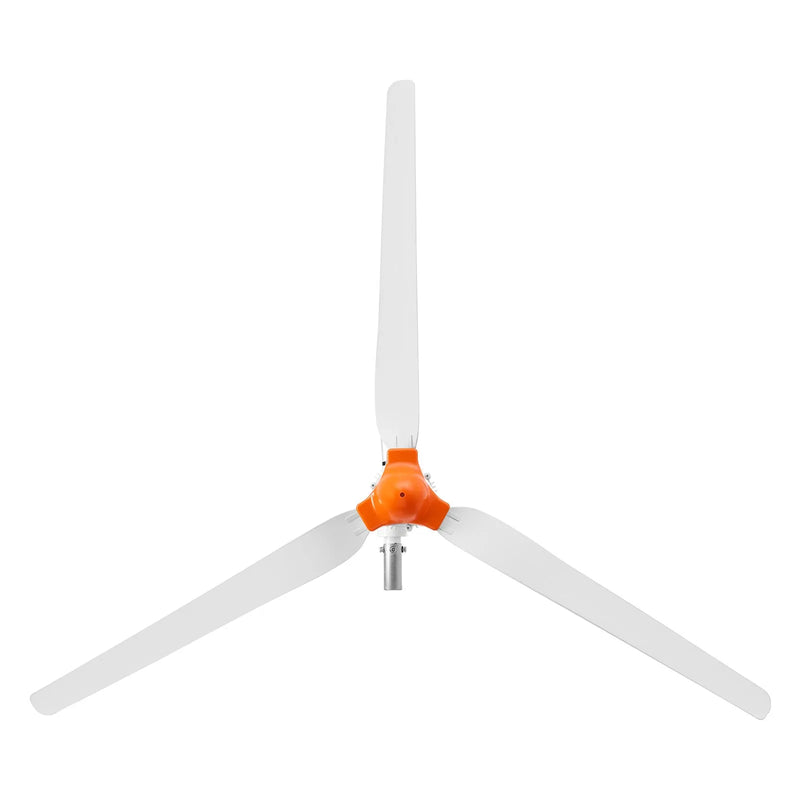 VEVOR 1500 W 24 V vēja turbīnas ģenerators, 3 lāpstiņu vēja turbīnas komplekts ar vēja/saules hibrīda kontrolieri, efektīvs 3 fāžu maiņstrāvas pastāvīgo magnētu vēja enerģijas ģenerators kemperiem, laivām, mājai un saimniecībai, tornis/masts nav iekļauts