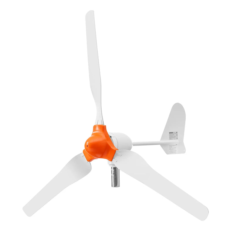 VEVOR 1000 W 12 V vēja turbīnas ģenerators, 3 lāpstiņu vēja turbīnas komplekts ar vēja/saules hibrīdo kontrolieri, efektīvs 3 fāžu maiņstrāvas pastāvīgo magnētu vēja enerģijas ģenerators kemperiem, laivām, mājai un saimniecībai, tornis/masts nav iekļauts