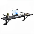 VEVOR DL-BC07 balkona pie margām stiprināms galds 1245 × 240 mm ar regulējamu stiprinājumu un 27 kg slodzi