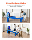VEVOR klasiskā Roll and Score arkādes spēļu galda iekārta, 244 cm, iekštelpu arkādes spēle ar elektronisko rezultātu skaitītāju, skaņu un automātisku bumbiņu atgriešanu, piemērota pieaugušajiem un bērniem, 4 bumbiņas komplektā - ZEMLETES.LV