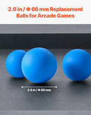 VEVOR Roll and Score arkādes spēļu bumbiņas, 4 gab. rezerves komplekts, skeeball arkādes spēļu piederums mešanas spēlēm, piemērots pieaugušajiem un bērniem, spēļu istabām un aktivitātēm ārpus telpām - ZEMLETES.LV