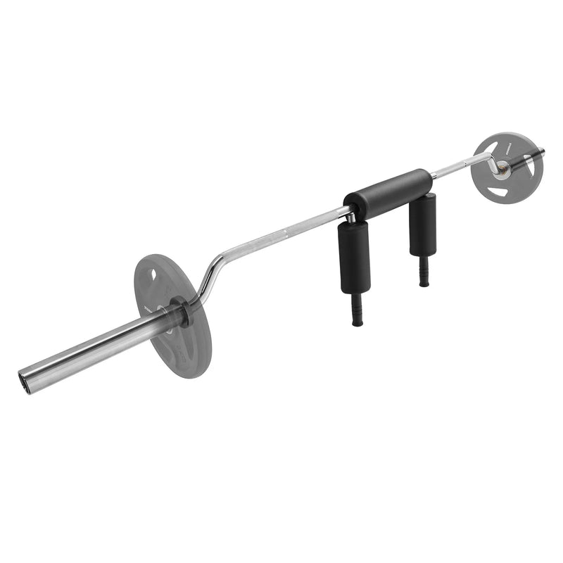 VEVOR drošības pietupienu stienis, 317,5 kg slodze, ar plecu un roku spilventiņiem, 28 mm diametrs, piemērots priekšējiem pietupieniem, izklupieniem un rehabilitācijai - ZEMLETES.LV