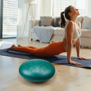 VEVOR tērauda mēles bungas, 12" ar 13 notīm, C mažors, piemērotas dārzam un āra lietošanai, komplektā 2 vālītes un pārnēsāšanas soma, rokas perkusiju instruments meditācijai, muzikālajai izglītībai un jogai, zaļā krāsā.