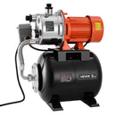 VEVOR 1,6 ZS seklās akas ūdens sūknis ar 19 l spiediena tvertni, 5000 l/h, 230 V