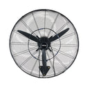 VEVOR sienas ventilators 760 mm, pie sienas stiprināms pakarināms ventilators ar oscilāciju un miglošanu, IP44 aizsardzības klase, 3 ātrumi, jaudīga gaisa plūsma, mehāniska vadība, liels gaisa plūsmas attālums, garāžai, darbnīcai un sporta zālei