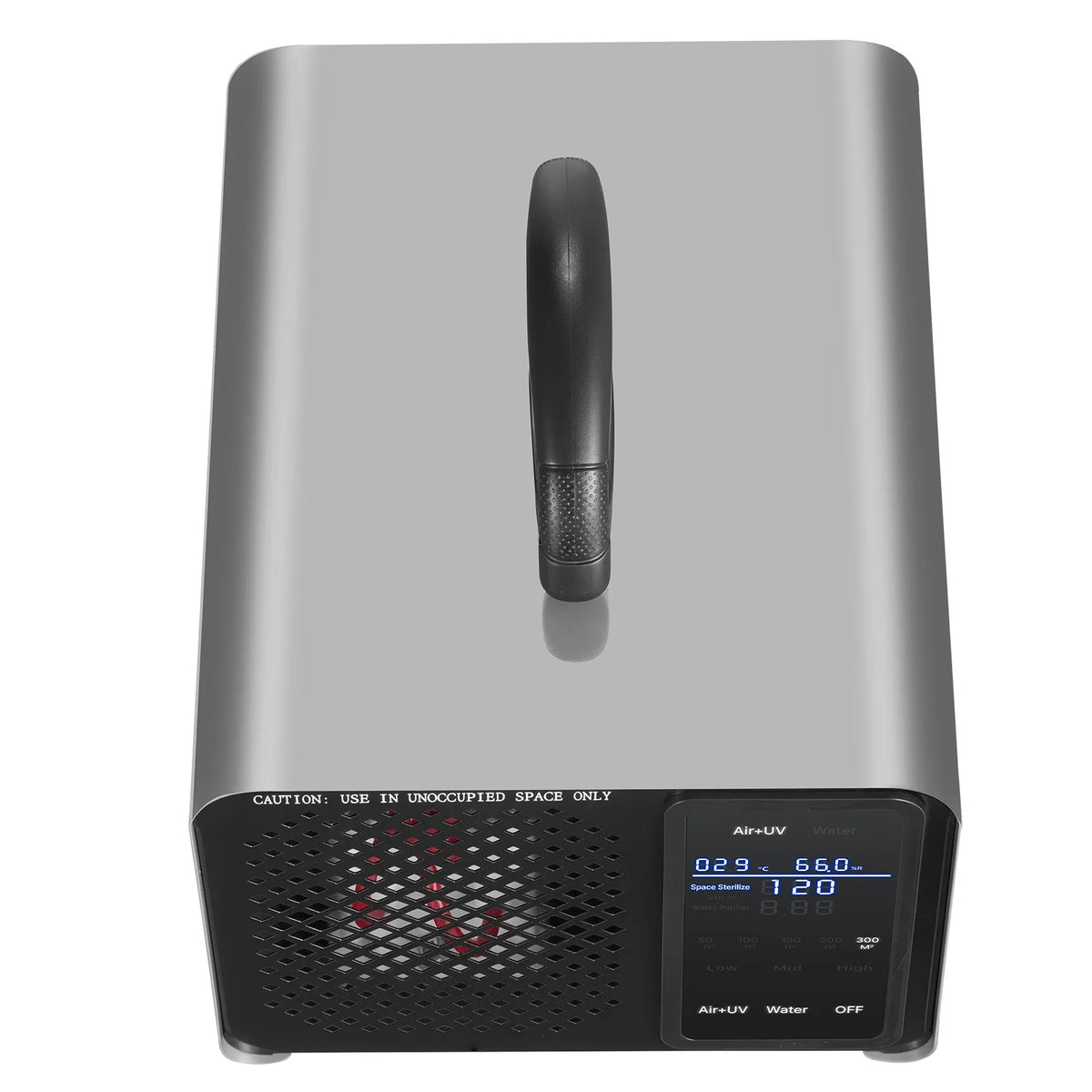 VEVOR Ozone Generator 36,000 mg/h, Commercial Ozone Machine with 15s Delayed Start, Zone-Based Timer and LCD Touch Screen, Industrial Odour Neutraliser for Cars, Smoke and Home, up to 300 m²
