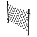 VEVOR vienas sekcijas salokāmie drošības vārti 170 × 131 cm, tērauda akordeona tipa paplašināmi drošības vārti ar 360° rotējošiem ritentiņiem un slēdzamu mehānismu - ZEMLETES.LV