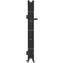 VEVOR vienas sekcijas salokāmie drošības vārti 180 × 161 cm, tērauda akordeona tipa paplašināmi drošības vārti ar 360° rotējošiem ritentiņiem un slēdzamu mehānismu - ZEMLETES.LV