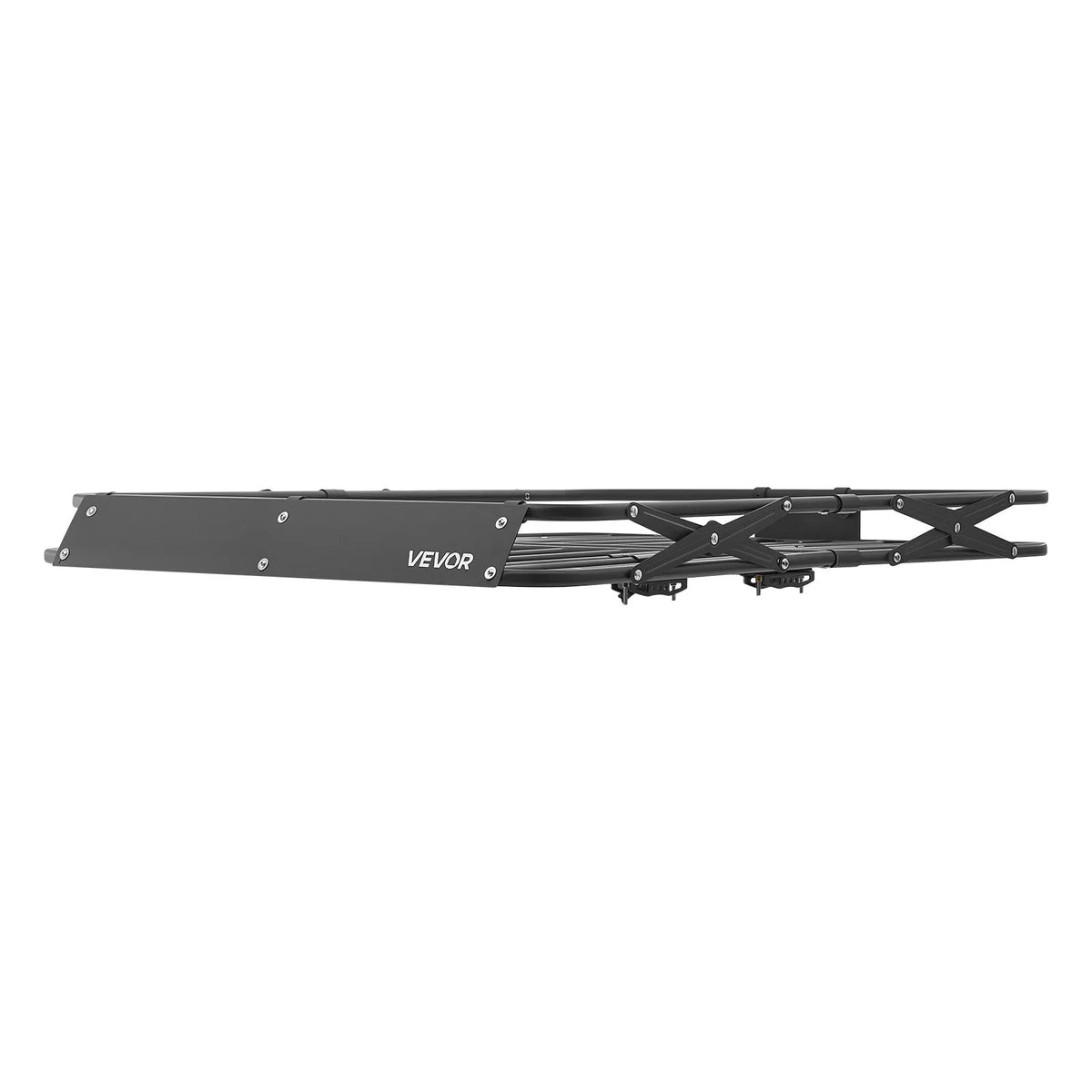 VEVOR jumta bagāžas grozs 1168 × 914 × 102 mm, salokāms smagas slodzes jumta bagāžas turētājs, kravnesība 90,72 kg, visiem laikapstākļiem piemērots, viegli uzstādāms, universāls SUV un kravas automašīnām
