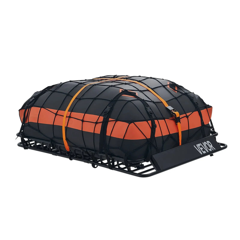 VEVOR 1371 × 864 mm universāls jumta bagāžas grozs ar ūdensizturīgu somu