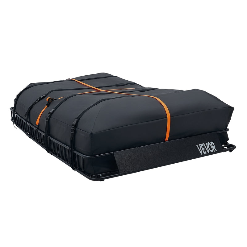 VEVOR 2286 × 1270 mm universāls jumta bagāžas grozs ar ūdensizturīgu somu