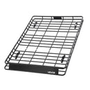 VEVOR 1209-4 jumta kravas grozs, 1630 × 1270 × 105 mm, 68 kg, universāls auto jumta bagāžnieks, 2 kravas tīkli 900 × 1000 mm, 105 mm mala, leģētais tērauds, SUV un auto